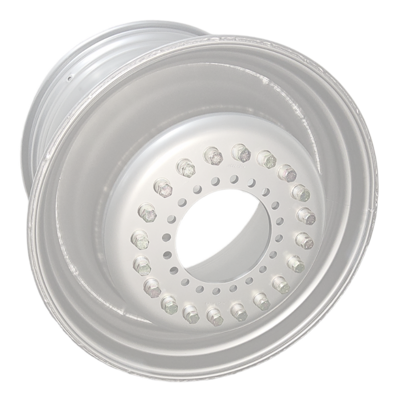 27"W x 38"D, Bare 20-Hole Straddle Dual 2.0 - Inside Main , -15.25" Offset