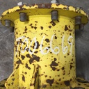10-Hole 11.25"L FWD Spacer, John Deere Yellow