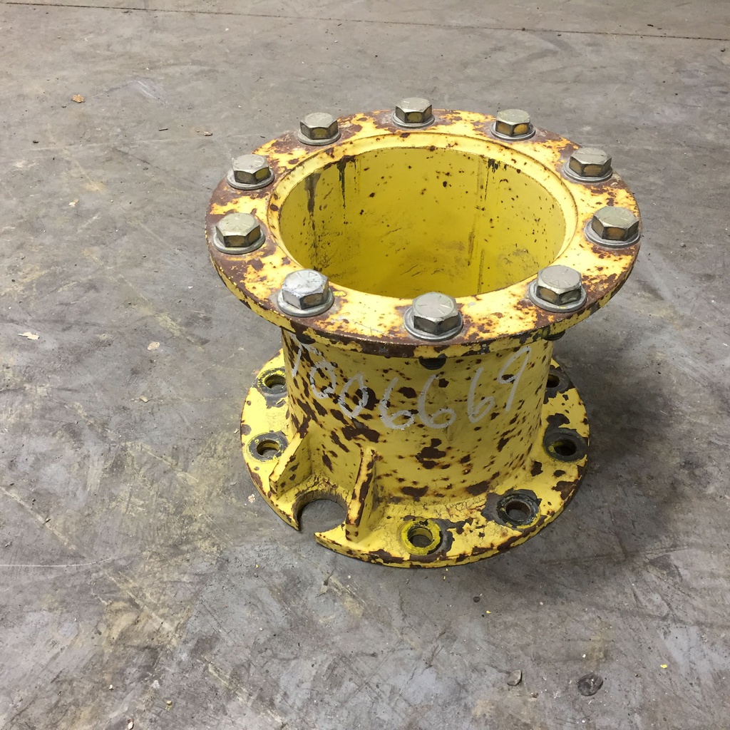 10-Hole 11.25"L FWD Spacer, John Deere Yellow