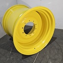 27"W x 32"D, John Deere Yellow 10-Hole Formed Plate , 2.62" Offset