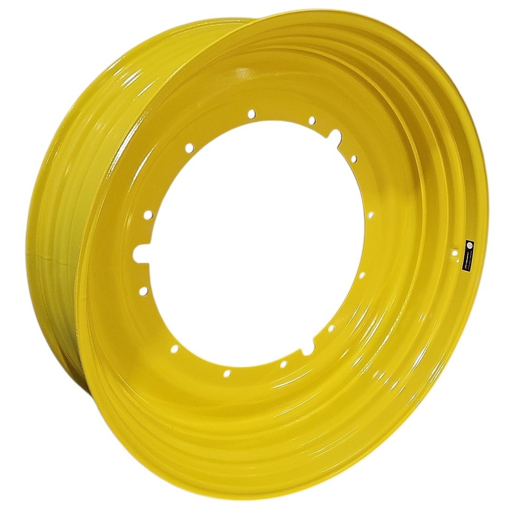 15"W x 50"D, John Deere Yellow 12-Hole Stub Disc , -3.38" Offset