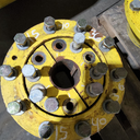 10-Hole Wedg-Lok Style, 3.62" (92.08mm) axle, John Deere Yellow