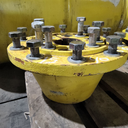 10-Hole Wedg-Lok Style, 3.62" (92.08mm) axle, John Deere Yellow