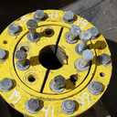 10-Hole Wedg-Lok Style, 3.62" (92.08mm) axle, John Deere Yellow