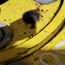 10-Hole Wedg-Lok Style, 3.62" (92.08mm) axle, John Deere Yellow