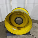 27"W x 38"D, John Deere Yellow 10-Hole Formed Plate , -3.62" Offset