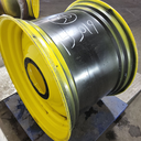 27"W x 38"D, John Deere Yellow 10-Hole Formed Plate , -11.38" Offset
