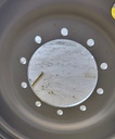 27"W x 32"D, Case IH Silver Mist 10-Hole Formed Plate , 2.81" Offset