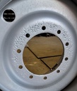 27"W x 32"D, Case IH Silver Mist 10-Hole Formed Plate , 2.81" Offset