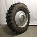 480/80R46 Firestone Radial All Traction 23 R-1 on Case IH Silver Mist 10-Hole Formed Plate W/Weight Holes 75%