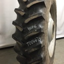 480/80R46 Firestone Radial All Traction 23 R-1 on Case IH Silver Mist 10-Hole Formed Plate W/Weight Holes 75%