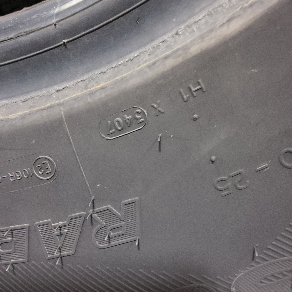 1000/50R25 Michelin MegaXBib R-1W 166D/172A8 80%