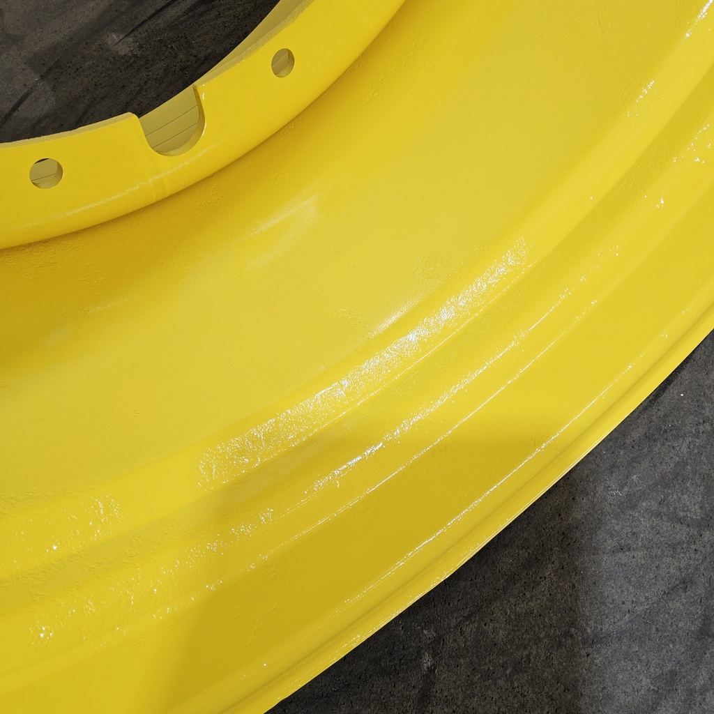 23"W x 42"D, John Deere Yellow 12-Hole Stub Disc , 2" Offset