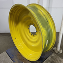 15"W x 50"D, John Deere Yellow 10-Hole Formed Plate , -6.62" Offset