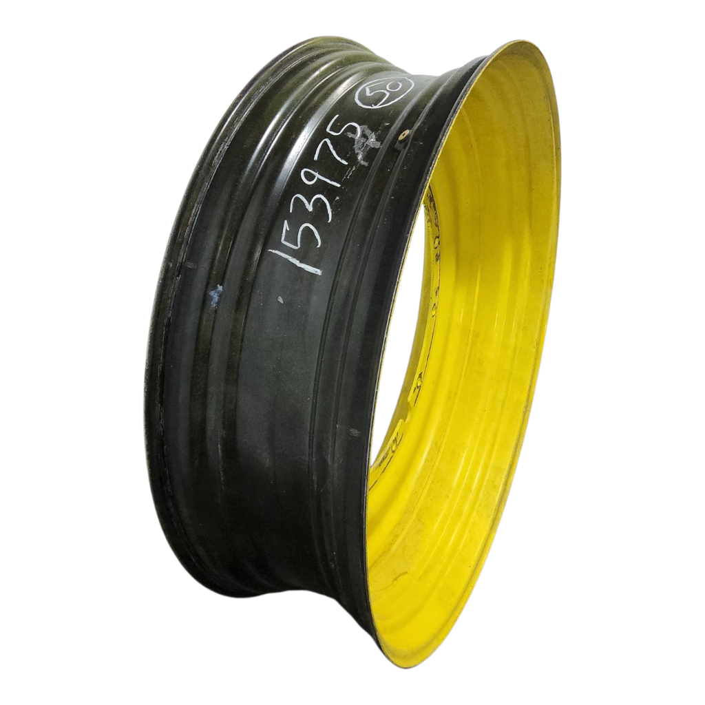 15"W x 50"D, John Deere Yellow 12-Hole Stub Disc , -3.38" Offset