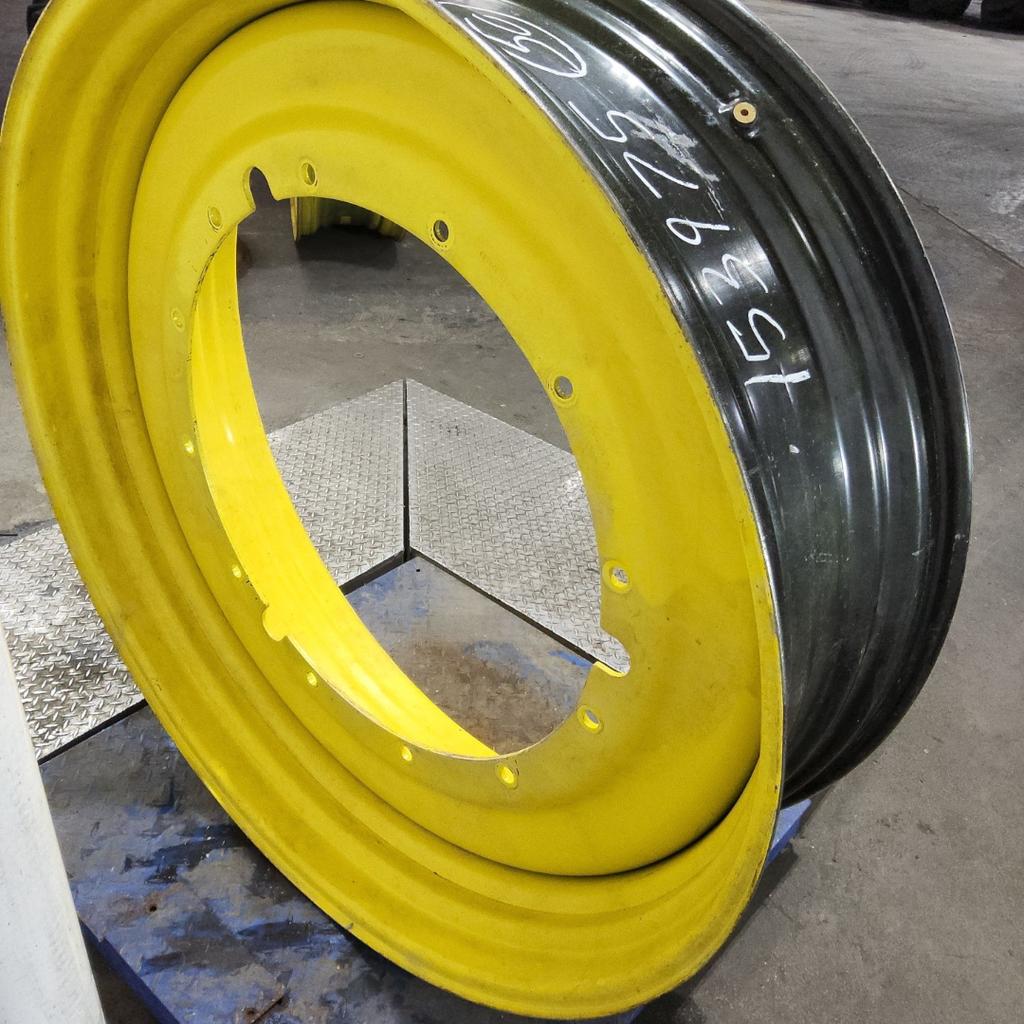 15"W x 50"D, John Deere Yellow 12-Hole Stub Disc , -3.38" Offset