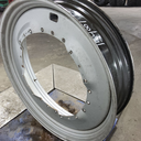 12"W x 50"D, Case IH Silver Mist 12-Hole Waffle Wheel (Groups of 3 bolts) , 6.75" Offset