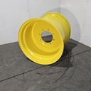 25"W x 26"D, John Deere Yellow 8-Hole Flat Plate , -1.12" Offset