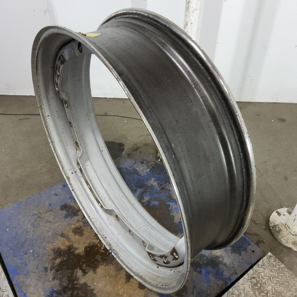10"W x 38"D, Case IH Silver Mist 12-Hole Waffle Wheel (Groups of 3 bolts)