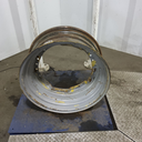 13"W x 30"D, Case IH Silver Mist 12-Hole Waffle Wheel (Groups of 3 bolts) , 7.25" Offset 13x30 SM waffle