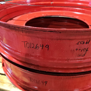 10"W x 54"D, Fendt/Agco Red 12-Hole Stub Disc