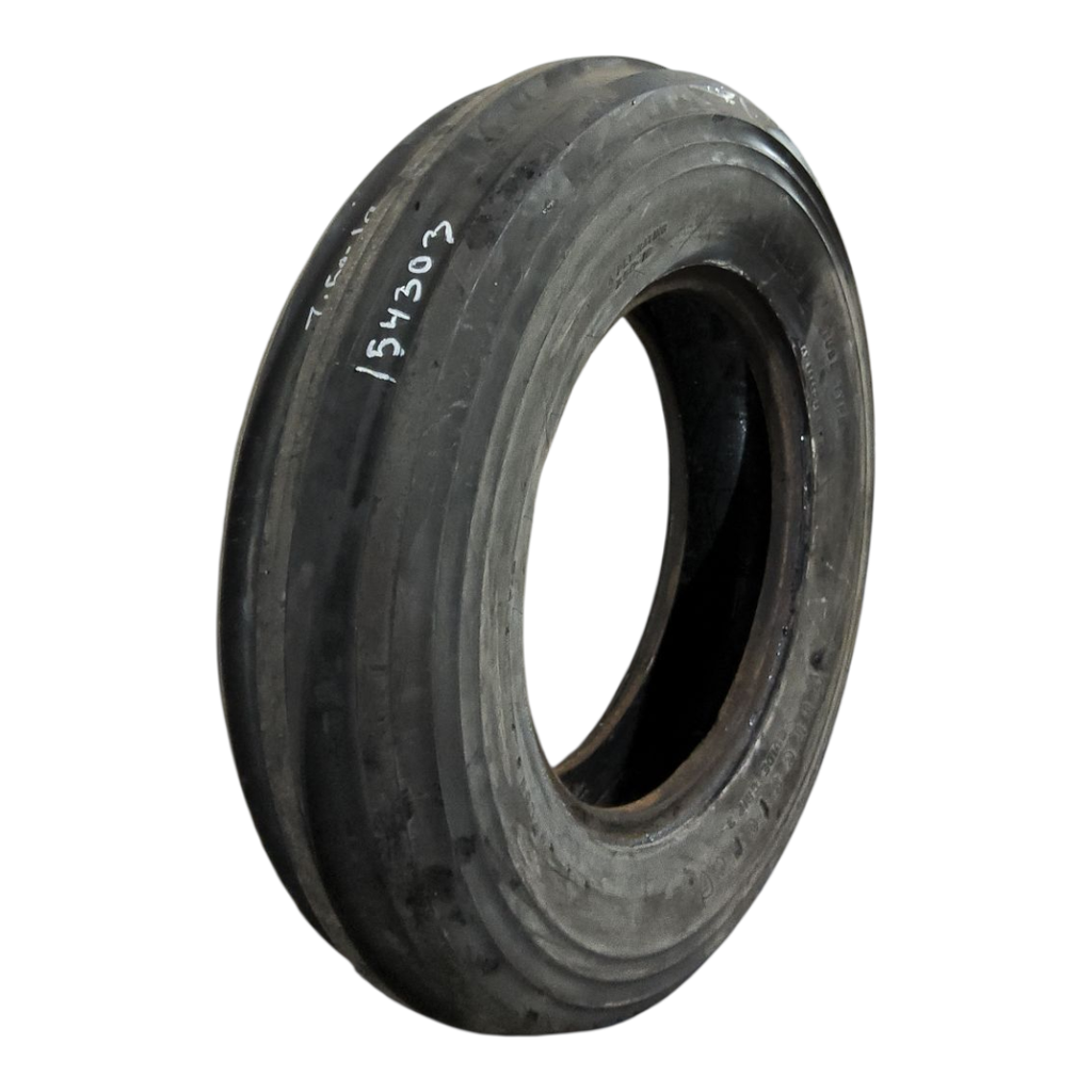 7.50-18 Firestone Guide Grip 3-Rib F-2M C (6 Ply), 80%