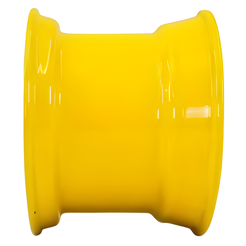 12"W x 16.5"D, Industrial Yellow  8-Hole Skid Steer