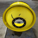 16"W x 38"D, John Deere Yellow 10-Hole Dolly Dual , -13.12" Offset