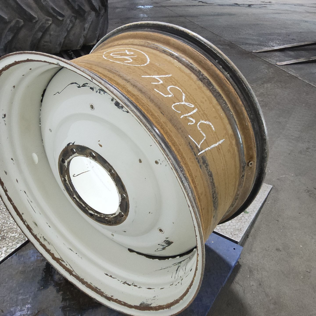 23"W x 42"D, New Holland White 10-Hole Formed Plate , 11.62" Offset