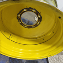 18"W x 28"D, John Deere Yellow 8-Hole Formed Plate , 5.12" Offset