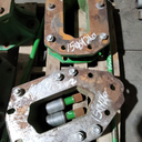 6.5"L Combine Frame Extension for D"22/22 spline drive shafts), John Deere Green, John Deere Green