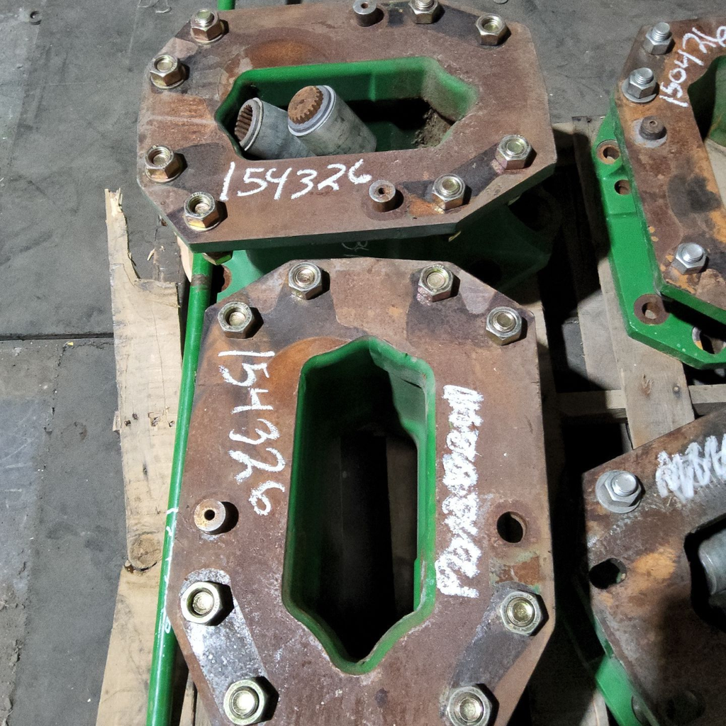 12"L Combine Frame Extension John Deere Green