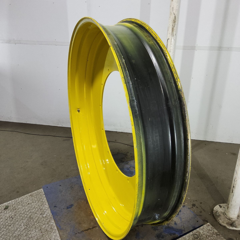 10"W x 54"D, John Deere Yellow 12-Hole Stub Disc , -2.44" Offset