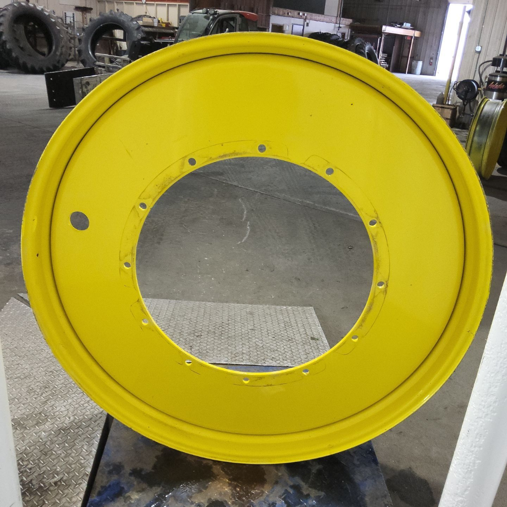 10"W x 54"D, John Deere Yellow 12-Hole Stub Disc , -2.44" Offset