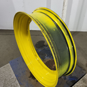 10"W x 38"D, John Deere Yellow 12-Hole Stub Disc , 5.38" Offset
