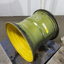 25"W x 26"D, John Deere Yellow 8-Hole Formed Plate , -2.62" Offset