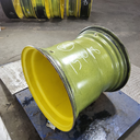 25"W x 26"D, John Deere Yellow 8-Hole Formed Plate , -2.62" Offset