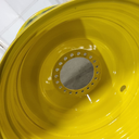 27"W x 38"D, John Deere Yellow 20-Hole Formed Plate , 1" Offset