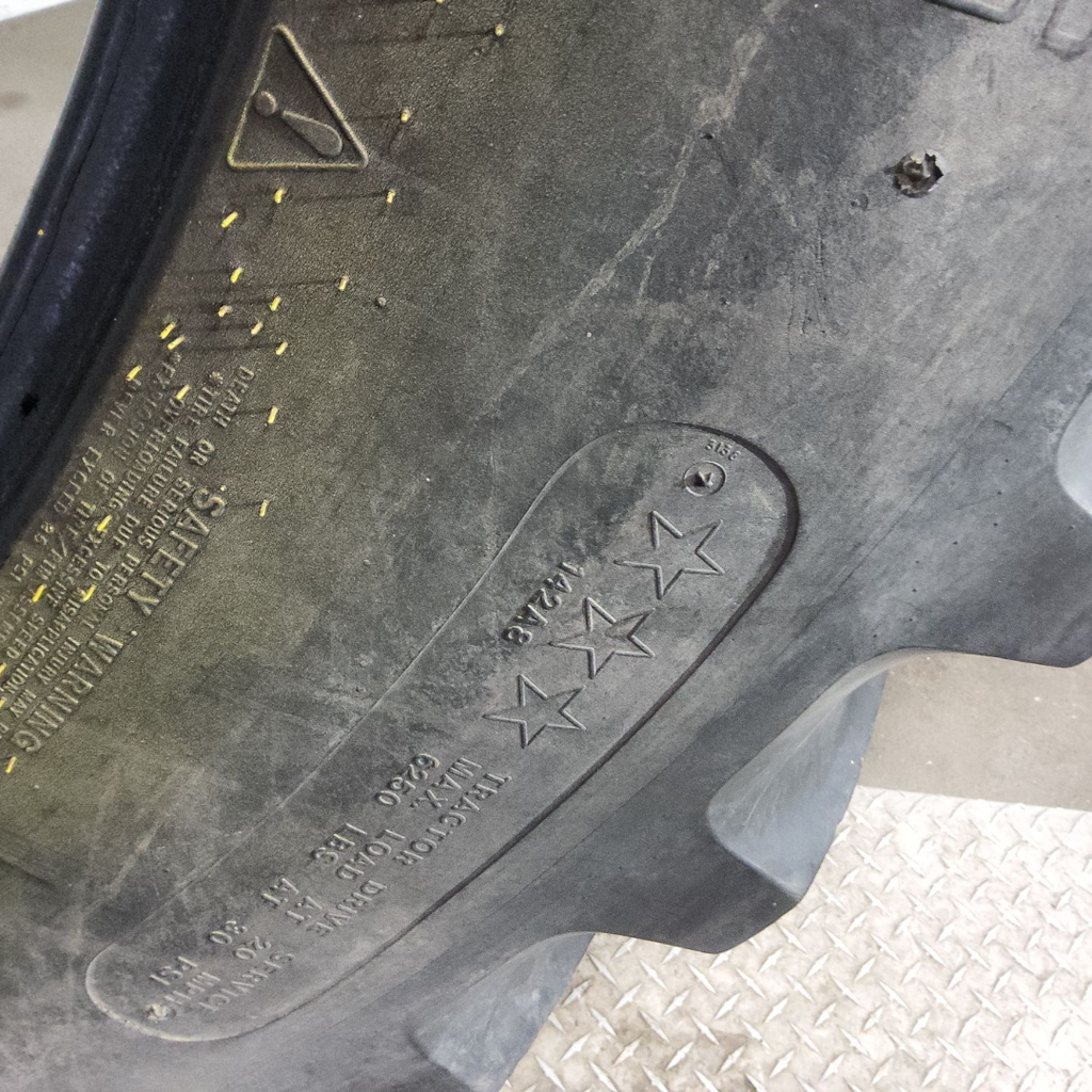 14.9R46 Goodyear Farm Dyna Torque Radial R-1 142A8 65%