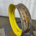 12"W x 46-38"D, John Deere Yellow Single Bevel Step-Up Rim , 0.25" Offset