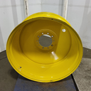 16"W x 42"D, John Deere Yellow 10-Hole Formed Plate , -11.75" Offset