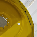 16"W x 42"D, John Deere Yellow 10-Hole Formed Plate , -11.75" Offset