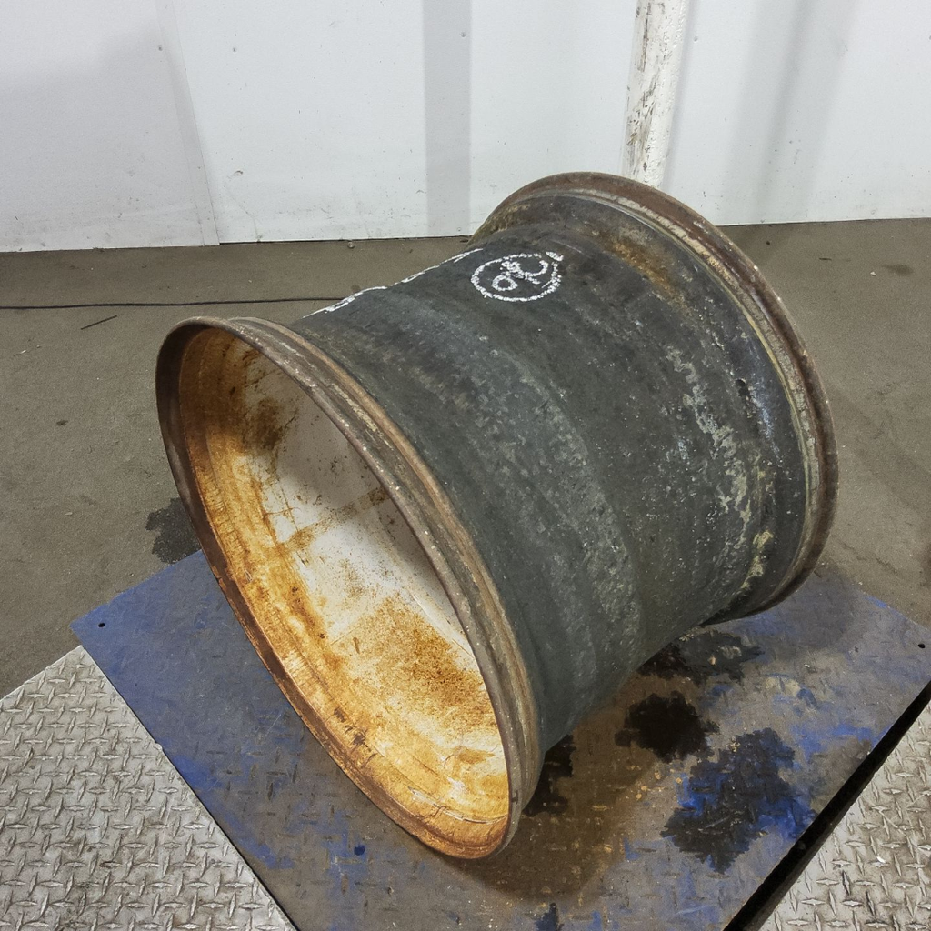 20"W x 26"D, New Holland White 8-Hole Formed Plate , 3.88" Offset