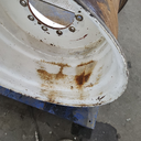 27"W x 32"D, New Holland White 10-Hole Formed Plate , 1.12" Offset