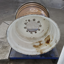 27"W x 32"D, New Holland White 10-Hole Formed Plate , 1.12" Offset
