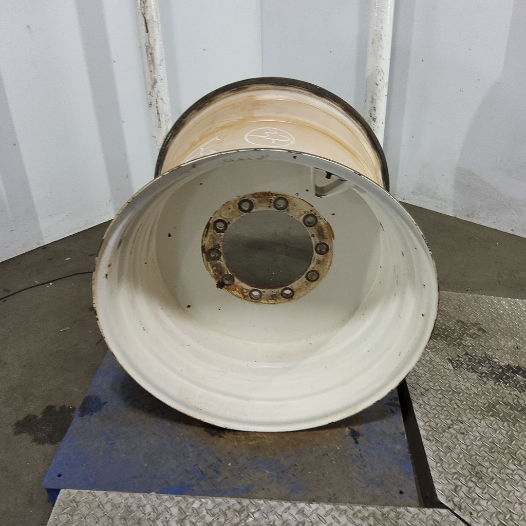 27"W x 32"D, New Holland White 10-Hole Formed Plate , 1.12" Offset