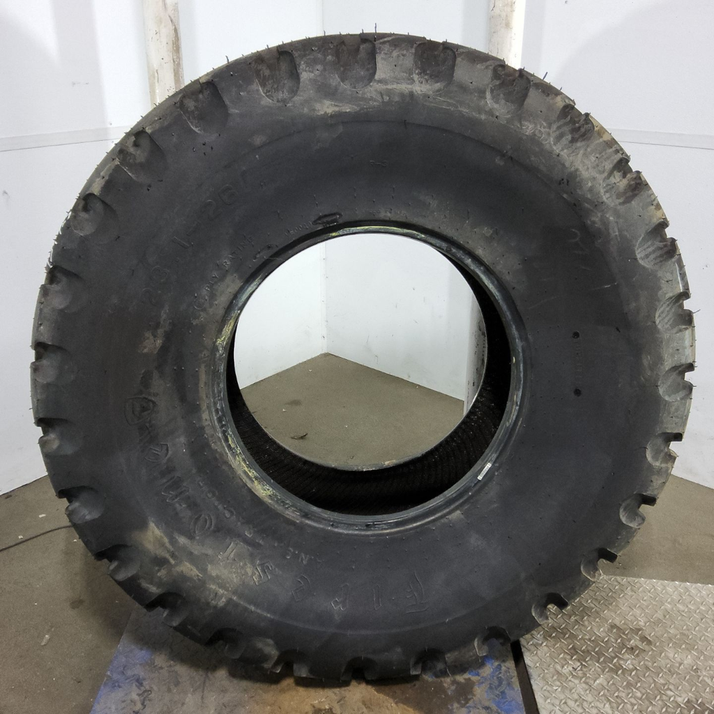23.1-26 Firestone All Non-Skid Tractor R-3 F (12 Ply), 99%
