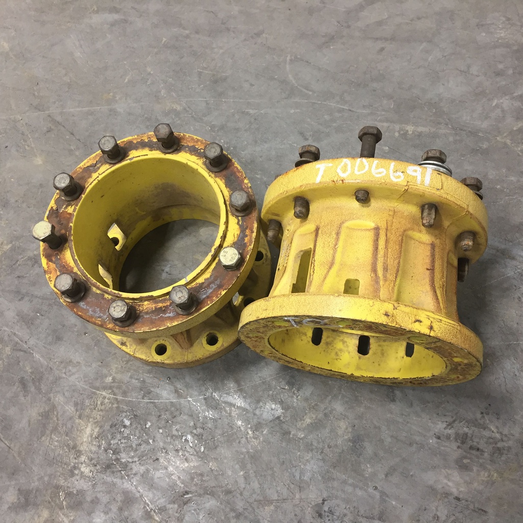 10-Hole 10"L Hub Extension, John Deere Yellow