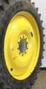 13"W x 46"D, John Deere Yellow 10-Hole Bubble Disc