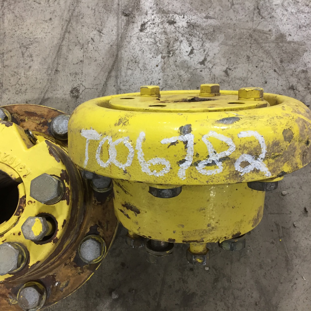 8-Hole Wedg-Lok OE Style, 3.125" (79.375mm) axle, John Deere Yellow